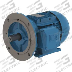 WEG Metric Motor: 3 hp, C-Face/Rigid Base Mount, 90L Frame Size, Totally Enclosed Fan Cooled (MPN 13984021). Key specifications — Brand: WEG; Nameplate Voltage @ 60 Hz: 460V AC; Full Load Amps @ 60 Hz: 3.85 A; Nameplate RPM @ 60 Hz: 3480 RPM; Motor Enclosure: TEFC.
