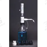 UNITED Bottle Top Dispenser: 60 mL Volume Capacity - mL, 5 mL – 60 mL, +0.5/-0.300% Accuracy, Bottle (MPN BTDR-5). Key specifications — Brand: UNITED; Accuracy: +0.5/-0.300%.