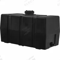 ROMOTECH Reservoir: Single Wall, Vertical, 50 gal, Closed Top, 3/16 in Wall Thick, 38 in x 19 in (MPN 82123915). Key specifications — Construction Material: Polyurethane; Brand: ROMOTECH.