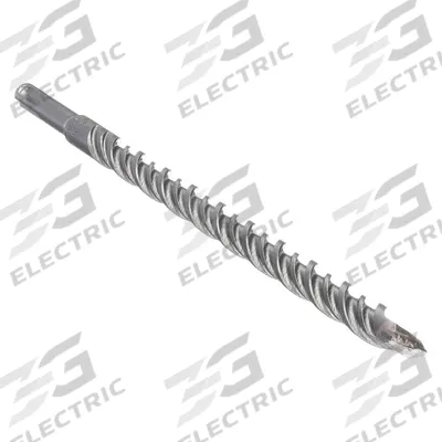 BOSCH Rotary Hammer Drill: 3/16 in Drill Bit Size, 10 in Max Drilling Dp, 12 in Overall Lg - Carbide-Head SDS-Plus Concrete & Masonry Drill Bits