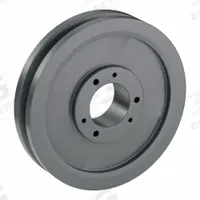 APPROVED VENDOR V-Belt Pulley: C105, 1 Groove, 10.9 in OD, Bushed Bore, SF, For C/CX Belt Section (MPN 1C105SF). Key specifications — attr1318293: C105; attr1318301: 10.5 in (C); attr1318291: C or CX.