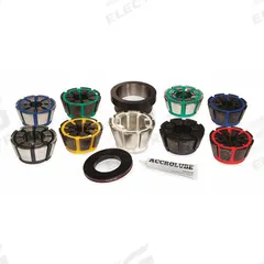 AEROQUIP Die Tool Package: 1 1/4 in Max, Black/Blue/Orange/Red/Yellow, 1 Wire/2 Wire, T420TP-1001. Key specifications — attr565002: T420; attr565004: Black; attr666556: 1 Wire.