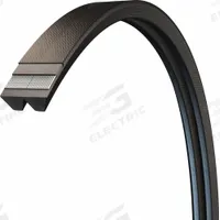 CONTINENTAL V-Belt: 2/5V870-S, 2 Ribs, 872.1 in Outside Lg, 1 15/64 in Top Wd, 17/32 in Thick (MPN 21063924)