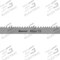 STARRETT Band Saw Blade: Carbide, Advanz(TM) CS, Hardened Chrome Shafts, 12 ft 10 in, 3/4, Carbide (MPN 92565-12-10). Key specifications — attr1211722: 12 ft 10 in; attr1099499: 3/4.