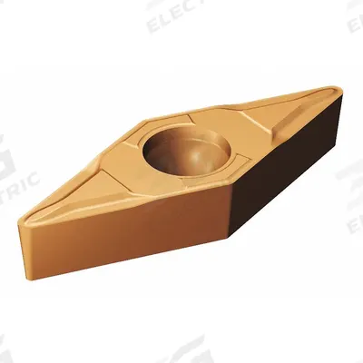 SANDVIK COROMANT Turning Insert: VBMT 16 04 02-MF 1115 (MPN VBMT 330-MF 1115) - Diamond Indexable Turning Inserts