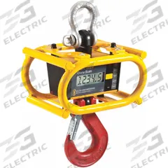 RON CRANE SCALES Crane Scale: 20,000 lb Wt Capacity - Imperial, +/-0.1% Accuracy, 10 lb/5 kg (MPN RON 3025 MCW-010). Key specifications — Readability: 10 lb; Standards: NEMA 4; Indicator Attachment: Wireless Remote; Includes: Load Cell, Protective Cage, Infrared On/Off Remote Control, Instruction Manual and Calibration Certificate, Crane Scale is provided with Top Shackle and Bottom Hook; Housing Material: Steel; Manufacturer Part Number: RON 3025 MCW-010; Brand: RON CRANE SCALES; Weighing Units: lb.