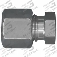 BRENNAN INDUSTRIES Compression Fitting Plug: 8 mm OD size, M14x1.5 Thread Size, Compression, Volz (MPN D2408-L08-SS). Key specifications — Series: Volz; Brand: BRENNAN INDUSTRIES.