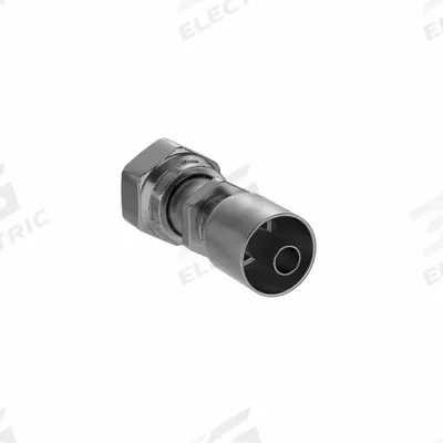 Parker Hydraulic Crimp Fitting: Steel x Steel, Straight, -8 For Hose Dash Size - Parker Crimp Hydraulic Hose Fittings with ORS Connection
