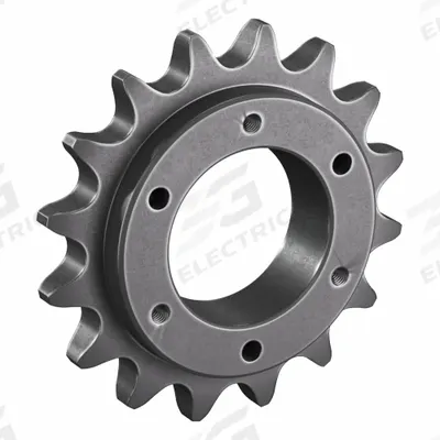 TRITAN Sprocket: For 100 Chain, 16 Teeth, 6.407 in Pitch Dia, 7.03 in Outside Dia - Size 100 Bushed-Bore Roller Chain Sprockets