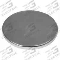 MAG-MATE Rare Earth Magnet: Neodymium, 3/4 in Outside Dia, 0.062 in Thick, Disc Magnet, 42 (MPN CMP7506P1N42). Key specifications — Color: Silver; Max Pull Force: 15.3 lbf.