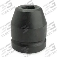 PROTO Impact Socket: 1 in Drive Size, SAE, 1 3/16 in Socket Size, 6-Point, Std, 2 5/8 in Overall Lg (MPN J10019). Key specifications — attr1215501: PROTO; attr1215515: Black Oxide; attr1215518: 1-3/16 in.