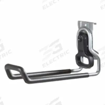 FASTTRACK Ladder Hook: Steel, 5 in x 12.3 in x 2.8 in, 50 lb Load Capacity - Hooks for Wall-Mount Track Systems