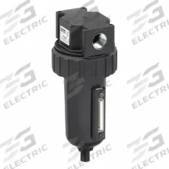 PARKER Compressed Air Filter: Particulate, 1/2 in NPT, 5 micron, 130 cfm, 250 psi Max Op Pressure (MPN 07F38BC). Key specifications — attr110055: 07F; attr110008: PARKER.