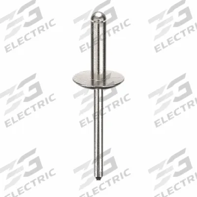 APPROVED VENDOR Blind Rivet,2 1/24" L,0.188" dia,PK250: Inch, 2 3/64 in Overall Lg, 45/64 in Body Lg - Large Flange Blind Rivets