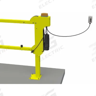 EDGESAFE SMART GATE Operator Kit: 28 in Overall Lg, 4 in Overall Wd, Steel - Dock Gate Electric Operator Kit
