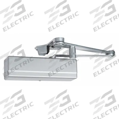SARGENT Door Closer: Parallel Mounting Type, Grade 1 - Heavy Duty, Aluminum, 12 in Lg - Parallel Arm-Mount Door Closers