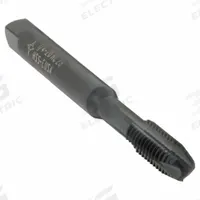 CLEVELAND Spiral Point Tap: 1/4"-20 UNC, 2B, 3 Flute, Plug Chamfer, Black Oxide Cobalt (MPN C86214)