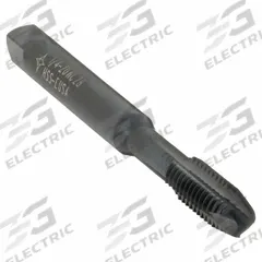 CLEVELAND Spiral Point Tap: 1/4"-20 UNC, 2B, 3 Flute, Plug Chamfer, Black Oxide Cobalt (MPN C86214)