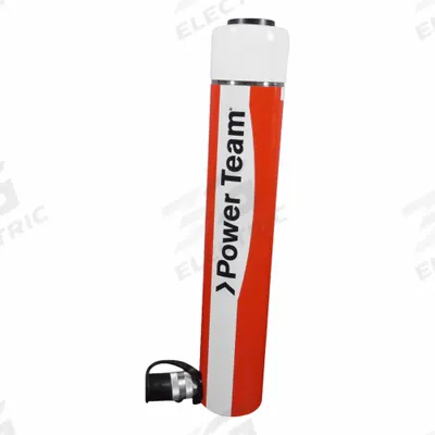 POWER TEAM Standard Hydraulic Rams: Single Acting, 25 ton Nominal Capacity - General Purpose Rams
