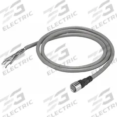 OMRON Emitter Cable: M12 Connector, 3 m Cable Lg (MPN F39JG3AL). Key specifications — Input Power: 24V DC; Color: Black; Module Connection Type: M12 Connector; Brand: OMRON.
