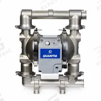 GRACO Electric Diaphragm Pump: CF8M Stainless Steel Body, Three Phase, 200-240V AC, 2 in, PTFE Valve (MPN HE120-0006). Key specifications — Nameplate Voltage: 200-240V AC; Brand: GRACO; Surface Roughness: 125 Ra; Check Valve Material: PTFE; Diaphragm Material: PTFE with Santoprene Backing; Seat Material: 316 SS.