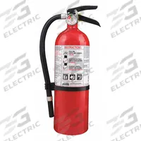 KIDDE Fire Extinguisher: 5.5 lb Extinguisher Capacity, 3A:40B:C, Monoammonium Phosphate, FX340SC. Key specifications — Brand: KIDDE.