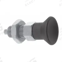 KIPP Indexing Plunger: Nonlocking, SS, 3/4"-16 Thread, 15 N to 39 N Nose Force (MPN K0338.12412AO). Key specifications — Brand: KIPP.