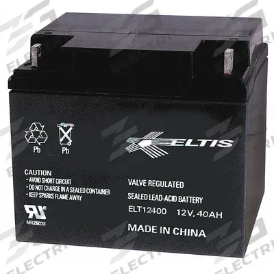 ALTRONIX Lead Acid Battery- 12VDC/40Ah: Lead Acid Battery (MPN BT1240) - Accessories for Power Supplies