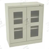 TENNSCO Storage Cabinet: 36 in x 24 in x 42 in, Frame, 2 Adj Shelves, Swing Handle & Keyed, Putty (MPN CVD4224PY). Key specifications — attr87898: Frame; attr87830: Putty; attr87831: Assembled; attr63841: TENNSCO.