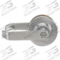 MARKS USA Door Lockset: Privacy Lever Locksets, Chrome, ADA Compliant (MPN 195L/26D). Key specifications — Ligature Resistance: Not Ligature-Resistant; Brand: MARKS USA; Lockset Function ANSI Code: F76; Visual Indicator Message: No Message; Lockset Style: 95 Angled; ADA Compliant: Yes; Finish: Satin Chromium-Plated : Zinc.