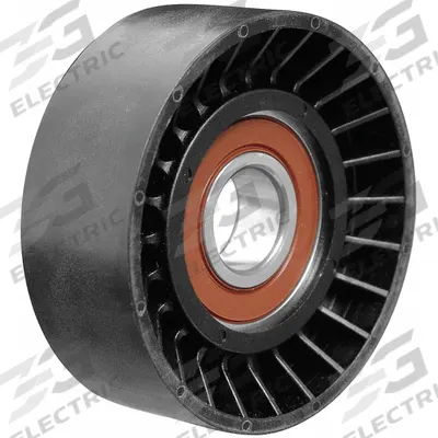 DAYCO Idler Pulley: Idler Pulley, 89144, Serpentine, Flat, Flangeless Flange - Flat Idler Pulleys for Vehicles