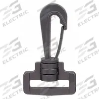 LUCKY LINE PRODUCTS Utility Spring Hook: 1 Snaps, Wire Gate, Plastic, 1/4 in Opening Size (MPN 4GGH9). Key specifications — Application Restrictions: Not For Lifting; Brand: LUCKY LINE PRODUCTS; Opening Type: Wire Gate.