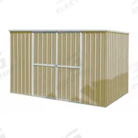 Storage Shed: 11 ft W x 6 ft D x 6 ft H, 347 cu ft, Beige, 11 1/4 ft L x 5 5/8 ft D x 6 1/4 ft H (MPN 13X106). Key specifications — Brand: APPROVED VENDOR; Product Type: Outdoor Storage Shed; Assembled: Unassembled; Fire Rating: Not Rated; Lockable: Yes; Color: Beige.