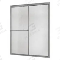 FOREMOST Shower Door: 44 in Min. Door Wd, 48 in Max. Door Wd, 70 in Overall Ht, Rain Tempered Glass (MPN TDSS4870-RN-SV). Key specifications — Brand: FOREMOST.