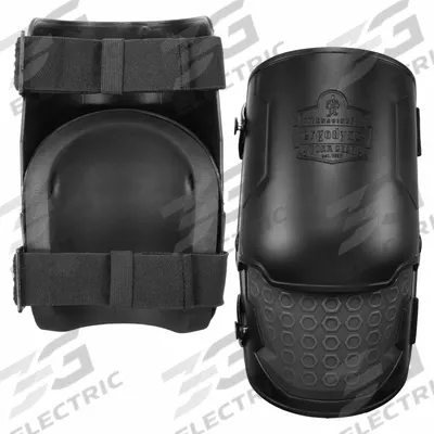 ERGODYNE Knee Pad: Universal, 2 Straps, Buckle - Non-Marring Knee Pads