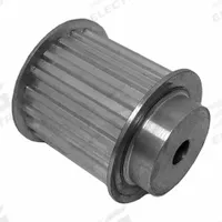 DAYTON Timing Pulley: Trapezoidal, Plain, For T5 Timing Belt Section, For 25 mm Belt Wd, 19 Teeth (MPN 36T5/19-2). Key specifications — Brand: DAYTON; Tooth Profile: Trapezoidal; Finish: Plain.