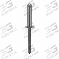 Blind Rivet,2 7/31" L,0.183" dia,PK250: Inch, 2 7/32 in Overall Lg, 59/64 in Body Lg, Dome, 250 PK (MPN SD612BS200). Key specifications — Brand: POP AVDEL.