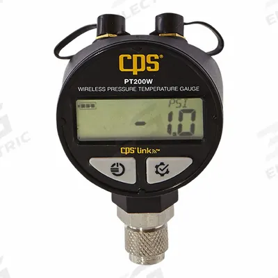 BLACKMAX Pressure/Temperature Gauge Kit: Pressure/Temp, Pressure/Temp, -40°F to 302°F - Wireless Sensors