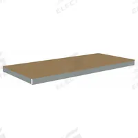 TENNSCO Shelf: 84 in x 30 in, 1,750 lb Load Capacity, Particleboard, Gray, Shelf (MPN ZLCS-8430D). Key specifications — Decking Material: Particleboard; Includes: (4) Beams; Decking Finish: Unfinished; Shelf Configuration: Single Straight; Color: Gray; Frame Material: Steel; Brand: TENNSCO; Frame Finish: Zinc Plated.