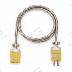 TEMPCO Extension Lead: Extension Lead, 900°F Max Temp °F, 482°C Max Temp °C, Male, Female (MPN ECA00076). Key specifications — End 2 Connection Gender: Female; End 2 Connection Type: Standard Connector; End 1 Connection Gender: Male; Brand: TEMPCO.