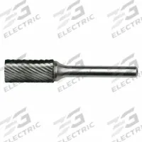 CLE-LINE Carbide Bur: Cylinder, SA-6, Single Cut, 5/8" x 1" Head, 1/4" Shank (MPN C10006). Key specifications — Trade Number: SA-6; Brand: CLE-LINE.