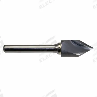 CLEVELAND Countersink: 60°, 1 Flute, 1 in Body Dia - Fast-Cutting Single-Flute Countersinks