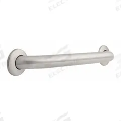 FRANKLIN BRASS Wall Grab Bar: Straight, 18 in Lg, 1 1/2 in Dia, Stainless Steel, Unfinished (MPN 5618). Key specifications — Brand: FRANKLIN BRASS.