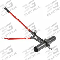 RIDGID Pipe Cutter: 1 1/2 in – 6 in OD Cutting Capacity, One Stroke Chain Cutter, 40 in Tool Lg (MPN 59698). Key specifications — attr327812: 59698; attr327818: Cast-Iron; attr327815: RIDGID.