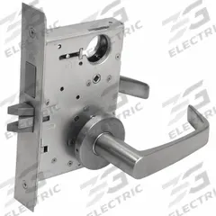 CORBIN RUSSWIN Door Lockset: Privacy Lever Locksets, Chrome, ADA Compliant (MPN ML2030 NSA 626). Key specifications — Ligature Resistance: Not Ligature-Resistant; Brand: CORBIN RUSSWIN; Lockset Function ANSI Code: F19; Visual Indicator Message: No Message; Lockset Style: NSA Lever; ADA Compliant: Yes; Finish: Satin Chromium-Plated : Steel.