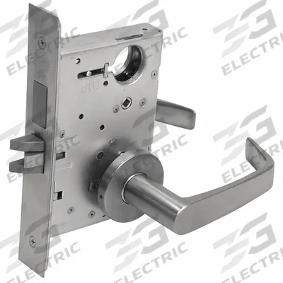 CORBIN RUSSWIN Door Lockset: Privacy Lever Locksets, Chrome