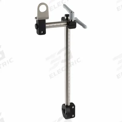 OTTO GANTER Sensor Mount Kit with Handles: M12 Bracket Hole Size, 300 mm Tube Lg - Ruland Sensor Mounting Kits