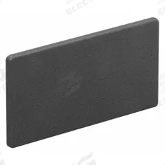 End Cap: 45 Series, Metric, 90 mm x 4 mm x 45 mm, Black, ABS, Dust Cover, Matte, Double, 2 PK (MPN 12259-2). Key specifications — Finish: Matte; Product Type: End Cap; Material: ABS; Includes Fasteners: No; Manufacturer Part Number: 12259-2; Cover Type: Dust Cover; Brand: 80/20; System of Measurement: Metric.