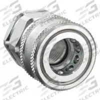 SNAP-TITE Hydraulic Quick Connect Hose Coupling: 3/8 in, Steel, 27.25 lpm Max. Flow Rate, Nitrile (MPN PHC6-6F). Key specifications — Thread Size: 3/8"-18; Seal Material: Nitrile; Brand: SNAP-TITE.