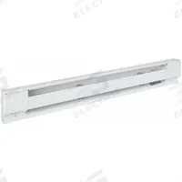 DAYTON Electric Baseboard Heater: Residential Grade, 1000W, Thermostat Not Included, White, 120V AC (MPN 3UG78). Key specifications — Thermostat Included: Thermostat Not Included; Duty Rating: Residential Grade; Housing Style: Conventional; Wattage Output: 1000W; Housing Color: White; Voltage: 120V AC; Brand: DAYTON.